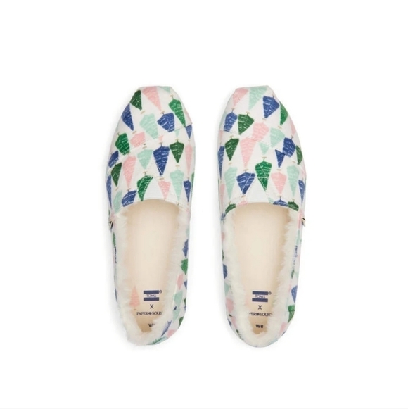 TOMS Alpargata Paper Source Shoes size 8 - Picture 5 of 10